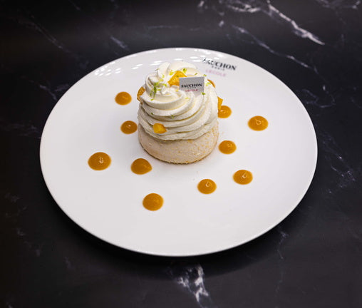 17/01 - Pavlova aux argumes et fruits exotiques