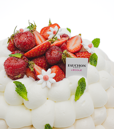 17/01 - Pavlova aux argumes et fruits exotiques
