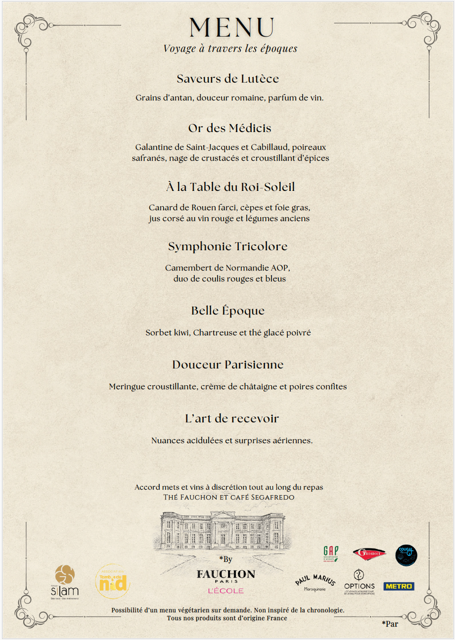 Dîner de Charité - DES PLACES SONT DISPONIBLES