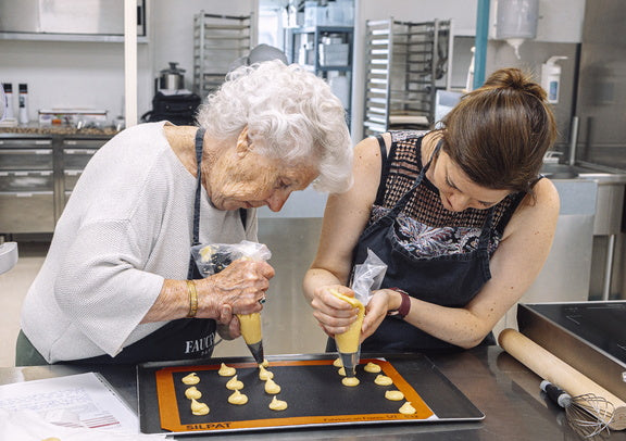 14/03 - Choux craquelin praliné et pistache