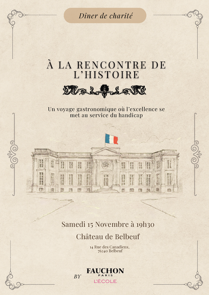 Dîner de Charité - DES PLACES SONT DISPONIBLES