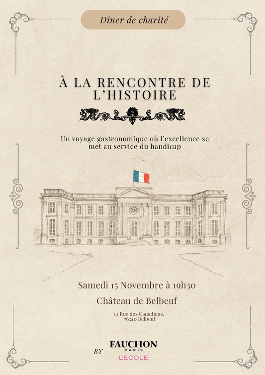 Dîner de Charité - DES PLACES SONT DISPONIBLES